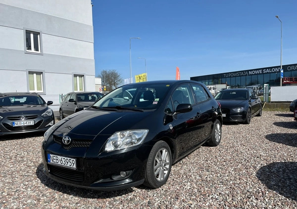 Toyota Auris cena 29900 przebieg: 129240, rok produkcji 2010 z Warta małe 596